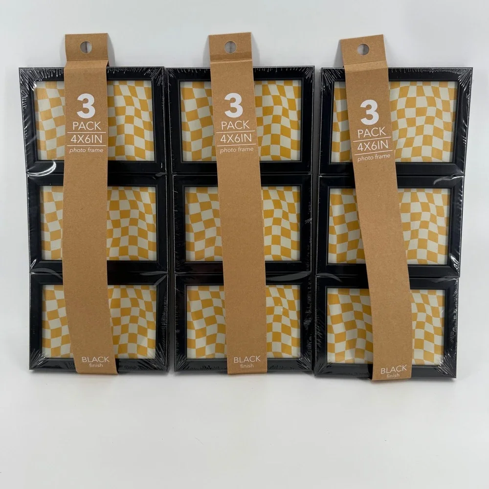 HarborTown 9 Pack 4x6 Picture Frames Black Finish Target‎